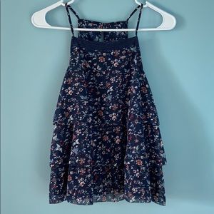 A&F flowy spaghetti strap tank